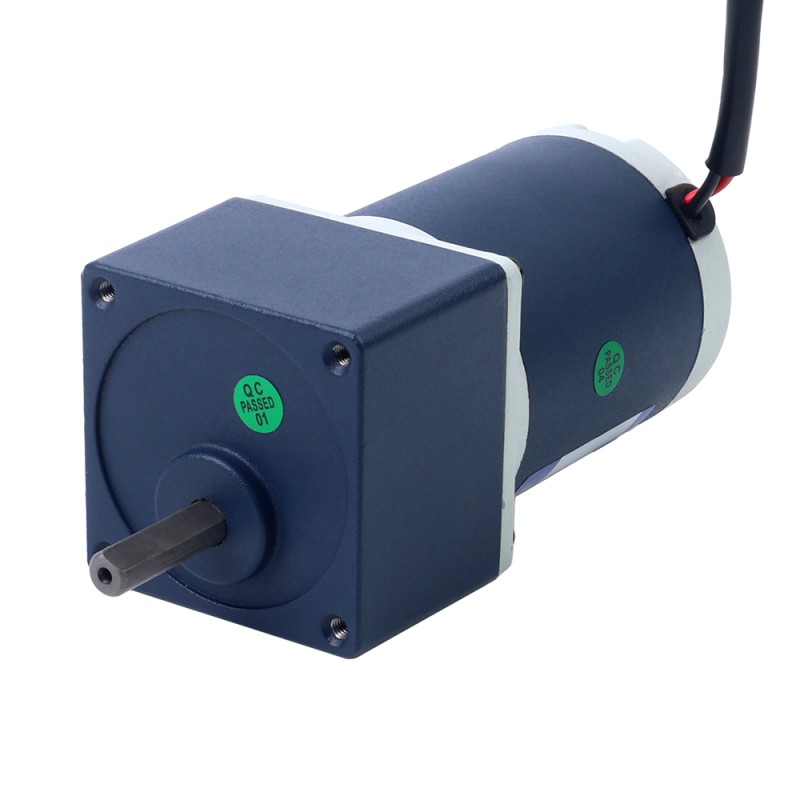 Alemania en oferta - Cepillado 24V 10W 18RPM con motor de engranajes CC con caja de cambios rectos 100:1