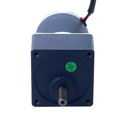 Motorreductor cepillado de 12V CC 60 kg.cm/3,5RPM con caja de cambios de dientes rectos rectangulares 1166:1 Cepillado 12V 10W 1,16Nm(164,27oz.in) 60RPM con motor de engranajes CC con caja de cambios rectos 50:1 - F2D10-12GN-30S/2GN50K | StepperOnline