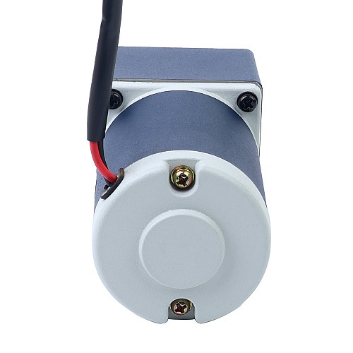 Motorreductor cepillado de 12V CC 60 kg.cm/3,5RPM con caja de cambios de dientes rectos rectangulares 1166:1 Cepillado 12V 10W 1,16Nm(164,27oz.in) 60RPM con motor de engranajes CC con caja de cambios rectos 50:1 - F2D10-12GN-30S/2GN50K | StepperOnline