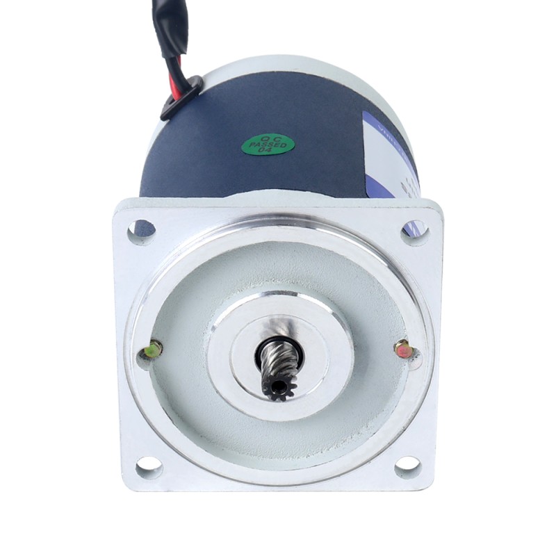 Cepillado 12V 10W 2,09Nm(295,97oz.in) 30RPM con motor de engranajes CC con caja de cambios rectos 100:1