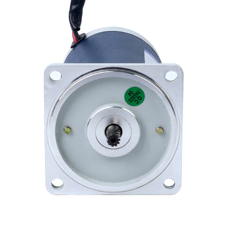 Cepillado 24V 30W 1,16Nm(164,27oz.in) 150RPM con motor de engranajes CC con caja de cambios rectos 20:1