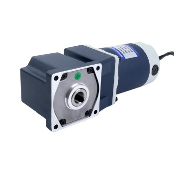 Cepillado 12V 60W 8.00Nm(1132,90oz.in) 30RPM con motor de engranaje de CC con caja de cambios de ángulo recto 100:1