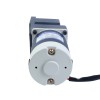 Cepillado 12V 60W 8.00Nm(1132,90oz.in) 30RPM con motor de engranaje de CC con caja de cambios de ángulo recto 100:1