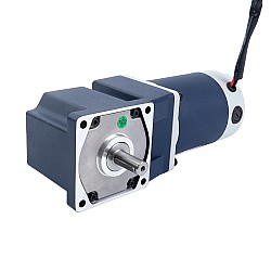 Cepillado 24V 60W 2,25Nm(318,63oz.in) 180RPM con motor de engranaje de CC con caja de cambios de ángulo recto 10:1
