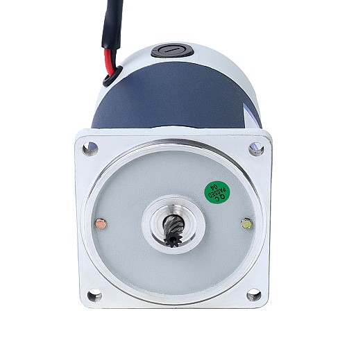 Cepillado 24V 60W 8,00Nm(1132,89oz.in) 9RPM con motor de engranajes CC con caja de cambios rectos 200:1 - F4D60-24GN-18S/4GN200K | StepperOnline