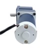Cepillado 48V 150W 20.00Nm(2832,24oz.in) 36RPM con motor de engranaje de CC con caja de cambios de ángulo recto 50:1