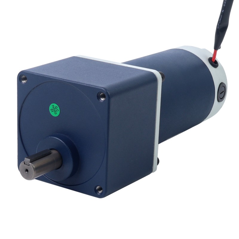 Cepillado 24V 150W 4,78Nm(676,9oz.in) 300RPM con motor de engranajes CC con caja de cambios rectos 10:1