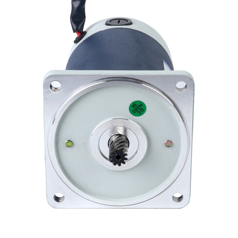 Cepillado 24V 150W 4,78Nm(676,9oz.in) 300RPM con motor de engranajes CC con caja de cambios rectos 10:1