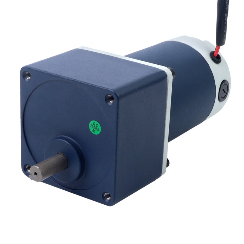 Alemania en oferta - Cepillado 24V 60W 200RPM con motor de engranajes CC con caja de cambios rectos 15:1
