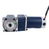Cepillado 24V 90W 18,48Nm(2616,99oz.in) 30RPM con motor de engranaje de CC con caja de cambios de ángulo recto 100:1