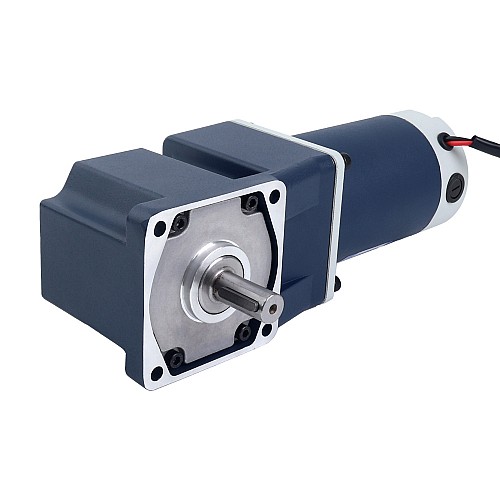 Cepillado 24V 90W 2,04Nm(288,89oz.in) 300RPM con motor de engranaje de CC con caja de cambios de ángulo recto 10:1 - F5D90-24GU-30S/5GU10RT | StepperOnline Cepillado 24V 90W 2,04Nm(288,89oz.in) 300RPM con motor de engranaje de CC con caja de cambios de ángulo recto 10:1 - F5D90-24GU-30S/5GU10RT | StepperOnline