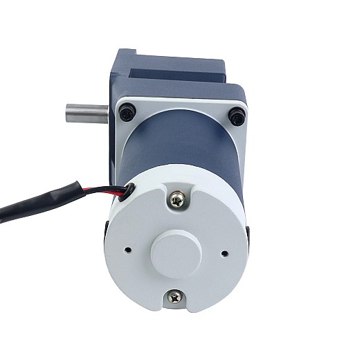 Cepillado 24V 90W 2,04Nm(288,89oz.in) 300RPM con motor de engranaje de CC con caja de cambios de ángulo recto 10:1 - F5D90-24GU-30S/5GU10RT | StepperOnline Cepillado 24V 90W 2,04Nm(288,89oz.in) 300RPM con motor de engranaje de CC con caja de cambios de ángulo recto 10:1 - F5D90-24GU-30S/5GU10RT | StepperOnline