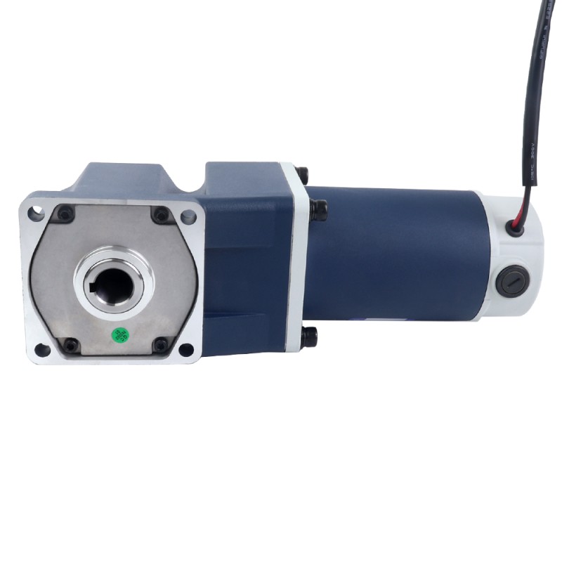 Cepillado 24V 250W 14,07Nm(1992,48oz.in) 120RPM con motor de engranaje de CC con caja de cambios de ángulo recto 15:1