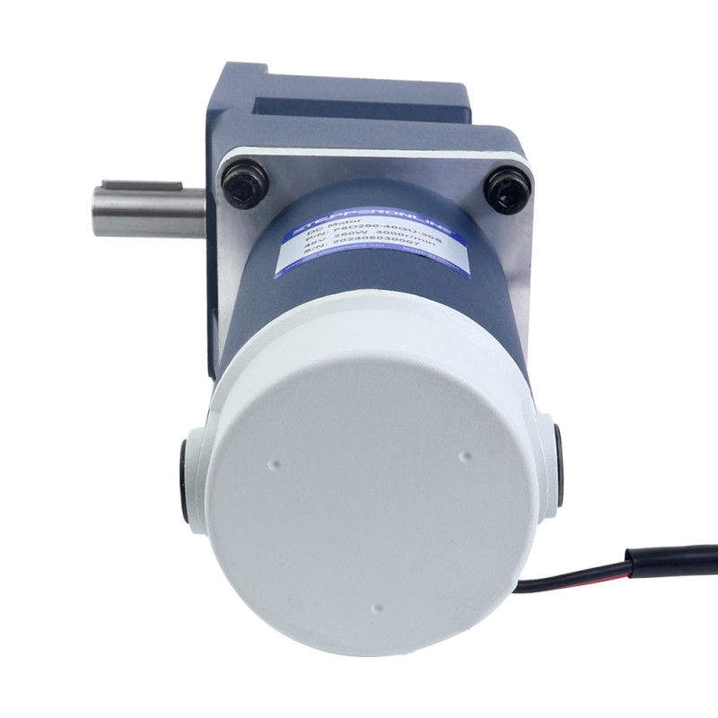Alemania en oferta - Cepillado 48V 250W 200RPM con motor de engranaje de CC con caja de cambios de ángulo recto 15:1