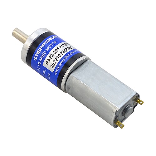 Motorreductor cepillado de 12V CC 1,1kg.cm/98RPM con caja de cambios planetaria 107:1 Motorreductor cepillado de 12V CC 1,1kg.cm/98RPM con caja de cambios planetaria 107:1