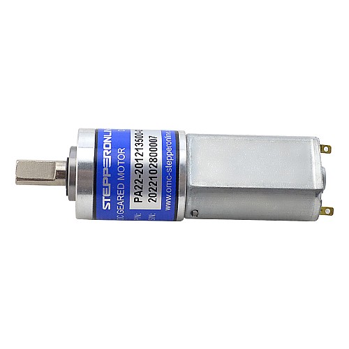 Motorreductor cepillado de 12V CC 0,23 kg.cm/552 RPM con caja de cambios planetaria 19:1 Motorreductor cepillado de 12V CC 0,23 kg.cm/552 RPM con caja de cambios planetaria 19:1