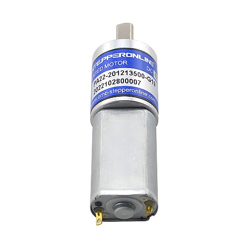 Motorreductor cepillado de 12V CC 0,23 kg.cm/552 RPM con caja de cambios planetaria 19:1 Motorreductor cepillado de 12V CC 0,23 kg.cm/552 RPM con caja de cambios planetaria 19:1