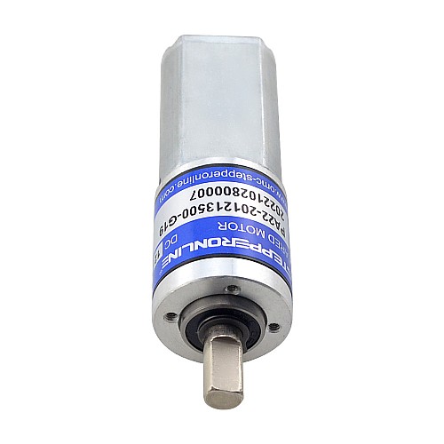 Motorreductor cepillado de 12V CC 0,23 kg.cm/552 RPM con caja de cambios planetaria 19:1 Motorreductor cepillado de 12V CC 0,23 kg.cm/552 RPM con caja de cambios planetaria 19:1