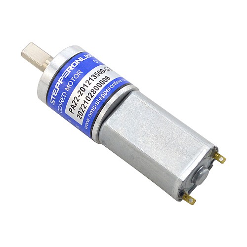 Motorreductor cepillado de 12V CC 0,27kg.cm/465RPM con caja de cambios planetaria de 22,56:1 Motorreductor cepillado de 12V CC 0,27kg.cm/465RPM con caja de cambios planetaria de 22,56:1