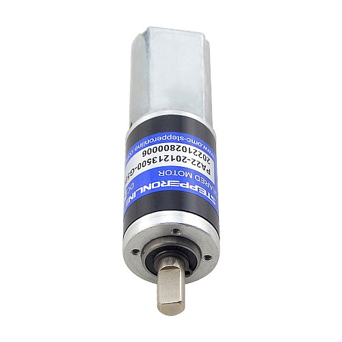 Motorreductor cepillado de 12V CC 4,6kg.cm/20,6RPM con caja de cambios planetaria 509:1 Motorreductor cepillado de 12V CC 4,6kg.cm/20,6RPM con caja de cambios planetaria 509:1