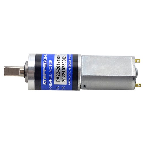Motorreductor cepillado de 12V CC 0,8kg.cm/138RPM con caja de cambios planetaria 76:1 Motorreductor cepillado de 12V CC 0,8kg.cm/138RPM con caja de cambios planetaria 76:1