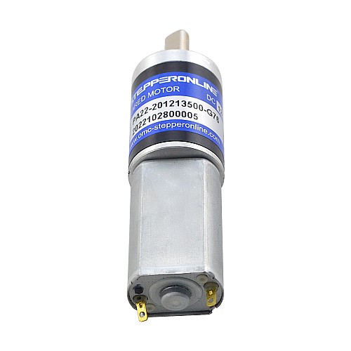Motorreductor cepillado de 12V CC 0,8kg.cm/138RPM con caja de cambios planetaria 76:1 Motorreductor cepillado de 12V CC 0,8kg.cm/138RPM con caja de cambios planetaria 76:1