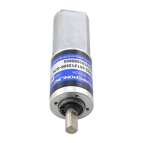 Motorreductor cepillado de 12V CC 0,8kg.cm/138RPM con caja de cambios planetaria 76:1 Motorreductor cepillado de 12V CC 0,8kg.cm/138RPM con caja de cambios planetaria 76:1