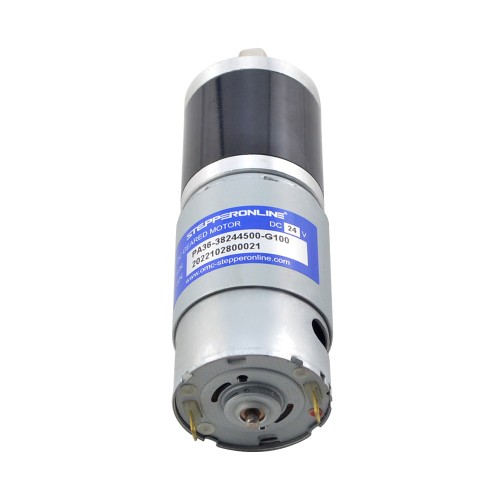 Motorreductor cepillado de 24V CC 15kg.cm/33RPM con caja de cambios planetaria 99,5:1 Motorreductor cepillado de 24V CC 15kg.cm/33RPM con caja de cambios planetaria 99,5:1