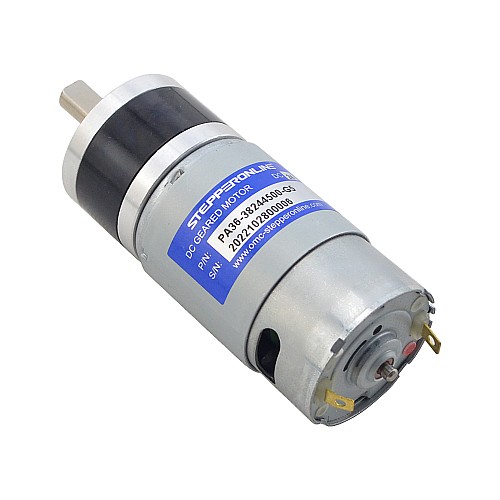 Motorreductor cepillado de 24V CC 1kg.cm/634RPM con caja de cambios planetaria 5,2:1 Motorreductor cepillado de 24V CC 1kg.cm/634RPM con caja de cambios planetaria 5,2:1