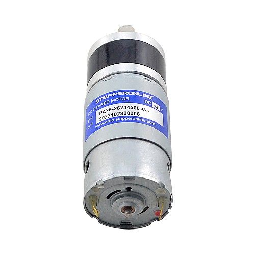 Motorreductor cepillado de 24V CC 1kg.cm/634RPM con caja de cambios planetaria 5,2:1 Motorreductor cepillado de 24V CC 1kg.cm/634RPM con caja de cambios planetaria 5,2:1