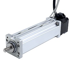 Nema 17 Husillo de Bolas Cilindro Eléctrico 1,5A Carrera 75mm 0,25Nm(35,40oz.in) Paso 5mm(0,19685") con Interruptor Magnético