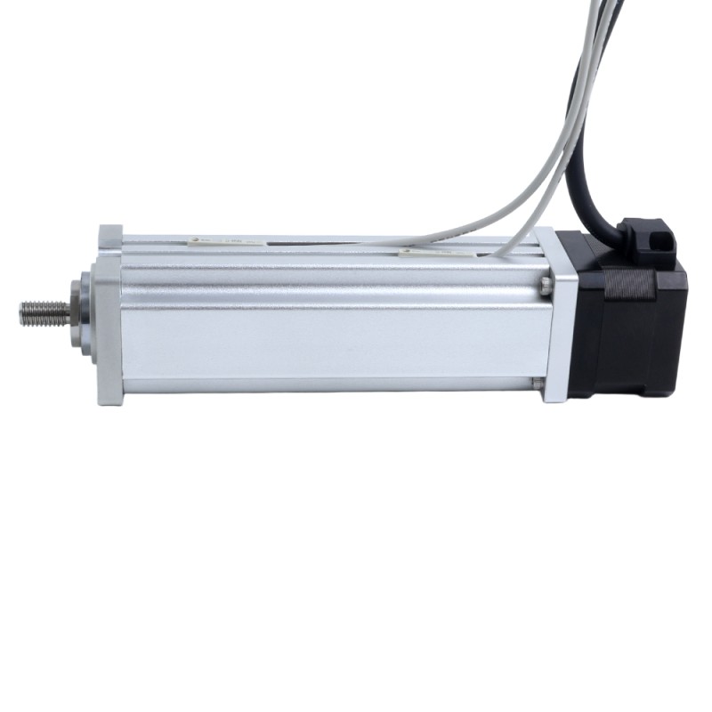 Nema 17 Husillo de Bolas Cilindro Eléctrico 1,5A Carrera 75mm 0,25Nm(35,40oz.in) Paso 5mm(0,19685) con Final de carrera - LCB17S13BVL15-75D | StepperOnline
