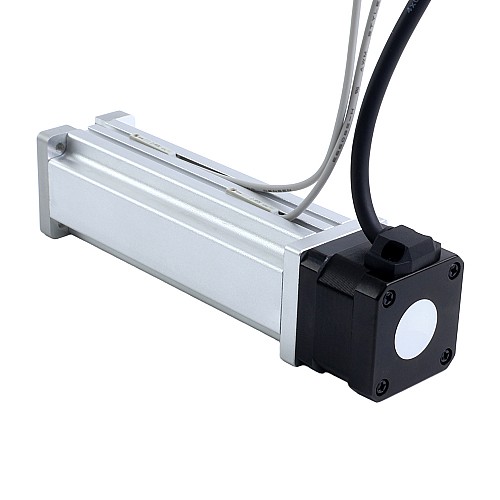 Nema 17 Husillo de Bolas Cilindro Eléctrico 1,5A Carrera 75mm 0,25Nm(35,40oz.in) Paso 5mm(0,19685") con Interruptor Magnético - LCB17S13BVL15-75D | StepperOnline