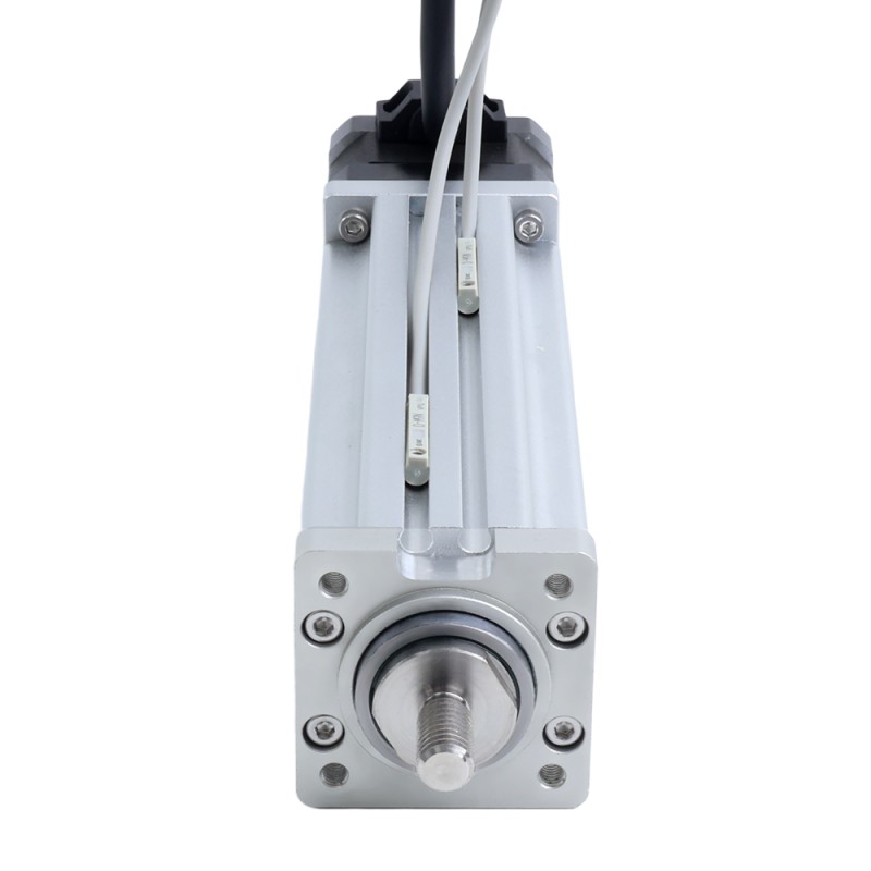 Nema 17 Husillo de Bolas Cilindro Eléctrico 1,5A Carrera 75mm 0,25Nm(35,40oz.in) Paso 5mm(0,19685) con Final de carrera - LCB17S13BVL15-75D | StepperOnline