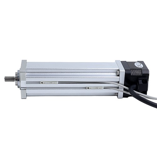 Nema 17 Husillo de Bolas Cilindro Eléctrico 1,5A Carrera 75mm 0,25Nm(35,40oz.in) Paso 5mm(0,19685") con Interruptor Magnético - LCB17S13BVL15-75D | StepperOnline