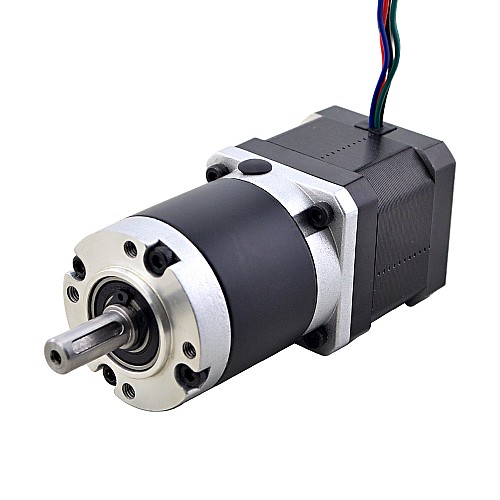 Motor paso a paso Nema 17 L=39mm Relación de transmisión 20:1 Reductor planetario de la serie MG Motor paso a paso Nema 17 L=39mm Relación de transmisión 20:1 Reductor planetario de la serie MG