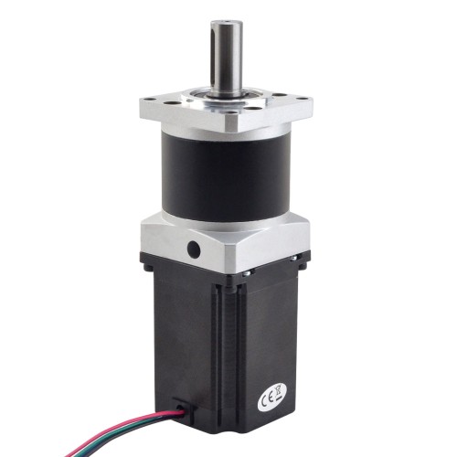 Motor paso a paso Nema 23 L=76.5mm Relación de transmisión 20:1 Reductor planetario de la serie MG