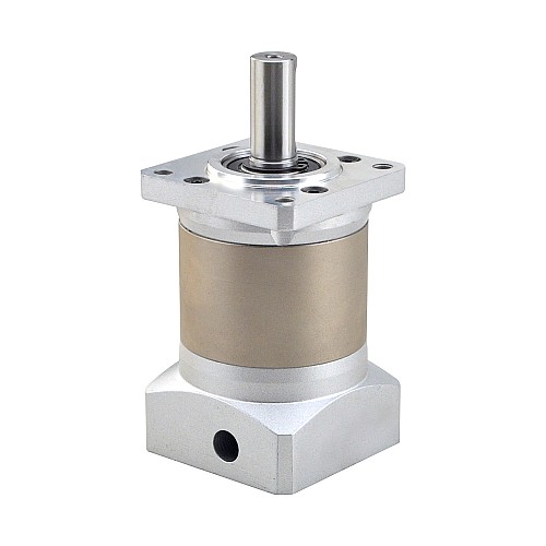 Reductor planetario Relación de transmisión 50:1 Retroceso 20arc-min para eje de 6,35mm Nema 23 Motor Reductor planetario Relación de transmisión 50:1 Retroceso 20arc-min para eje de 6,35mm Nema 23 Motor