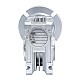 Caja de engranajes de tornillo sin fin MRVR025 relación 40:1 Ratio eje de entrada de φ9mm con brida de entrada del motor 56B14 Caja de engranajes de tornillo sin fin MRVR025 relación 40:1 Ratio eje de entrada de φ9mm con brida de entrada del motor 56B14