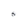 Caja de engranajes de tornillo sin fin MRVR025 relación 20:1 Ratio eje de entrada de Φ9mm con brida 56B14