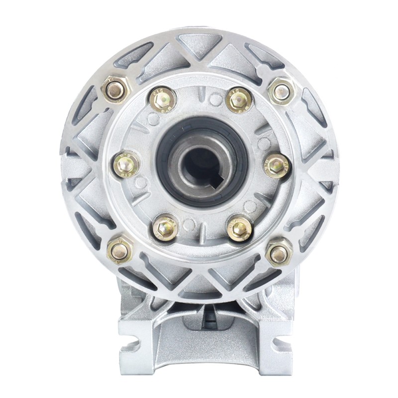 CN en oferta - Caja de engranajes de tornillo sin fin MRVR040 relación 7.5:1 Ratio eje de entrada de Φ9mm con brida 56B5