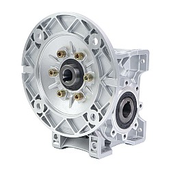Caja de engranajes de tornillo sin fin MRVR063 relación 40:1 Ratio eje de entrada de Φ19mm con brida 80B14