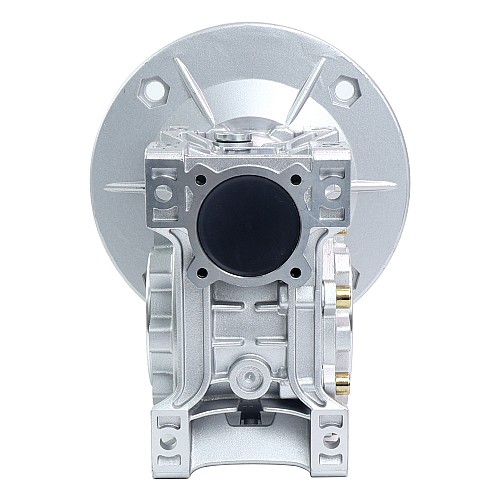 Caja de engranajes de tornillo sin fin MRVR063 relación 40:1 Ratio eje de entrada de φ14mm con brida de entrada del motor 71B5 Caja de engranajes de tornillo sin fin MRVR063 relación 40:1 Ratio eje de entrada de φ14mm con brida de entrada del motor 71B5