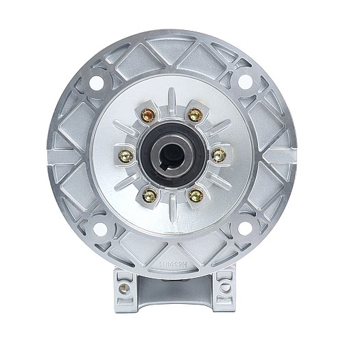Caja de engranajes de tornillo sin fin MRVR063 relación 40:1 Ratio eje de entrada de φ14mm con brida de entrada del motor 71B5 Caja de engranajes de tornillo sin fin MRVR063 relación 40:1 Ratio eje de entrada de φ14mm con brida de entrada del motor 71B5