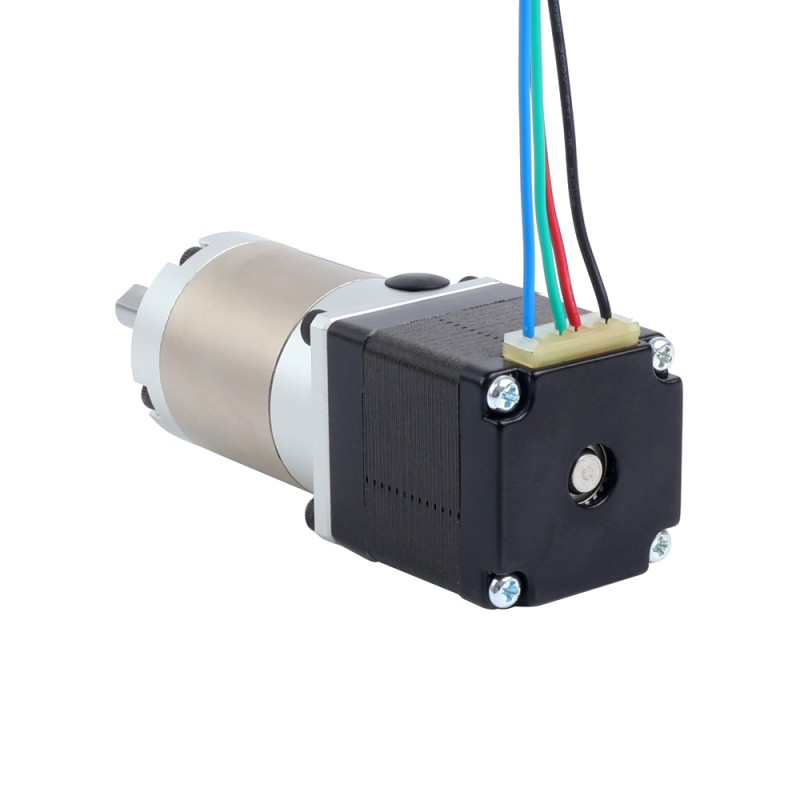 Motor paso a paso Nema 11 bipolar L=33mm con caja de cambios planetaria serie EG relación de reducción 50:1