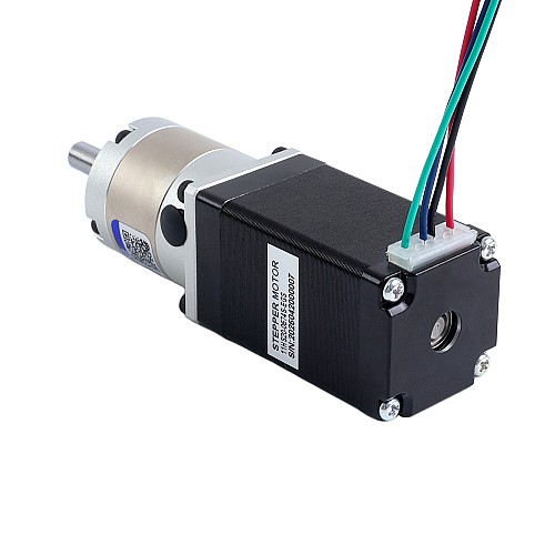 Motor paso a paso Nema 11 bipolar L=51mm 0,67A con caja de cambios planetaria serie EG relación de reducción 10:1 - 11HS20-0674S-EGS10 | StepperOnline