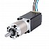 Motor paso a paso Nema 11 bipolar L=51mm con caja de cambios planetaria serie EG relación de reducción 20:1