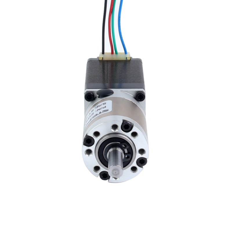 Motor paso a paso Nema 11 bipolar L=51mm con caja de cambios planetaria serie EG relación de reducción 20:1