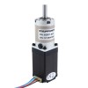 Motor paso a paso Nema 11 bipolar L=51mm con caja de cambios planetaria serie EG relación de reducción 20:1
