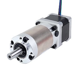 Motor paso a paso Nema 14 bipolar L=34mm con caja de cambios planetaria serie EG relación de reducción 100:1